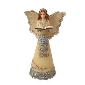 Pavilion Gift Company Elements Harmony Angel Figurine 9" Musical Ava Maria 2008